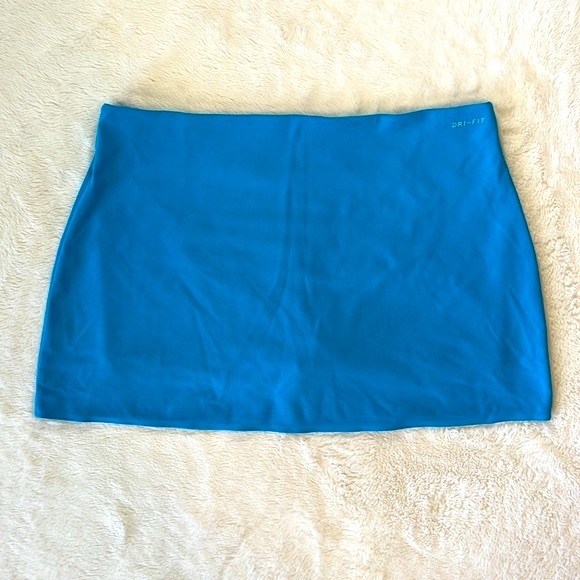 Nike Power Spin Skirt, Teal, Size L - Picture 5 of 6